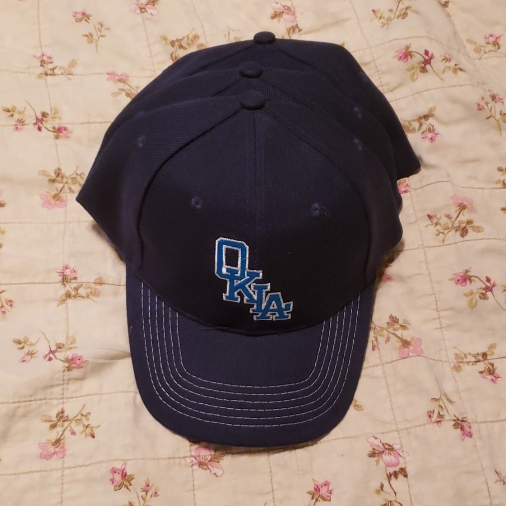 OKC Dodgers snapback hats (lot of 3 hats)